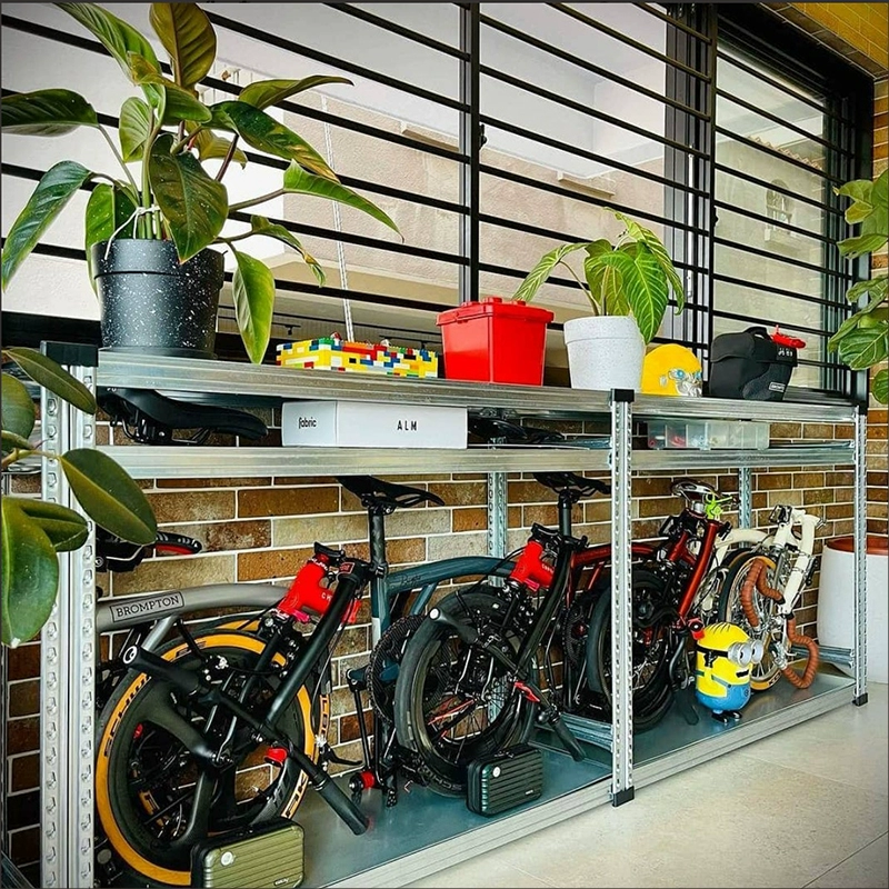 高930mm三层板置物架